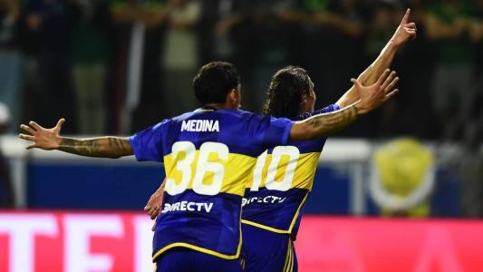 Cavani fez o gol do Boca Juniors no tempo regulamentar