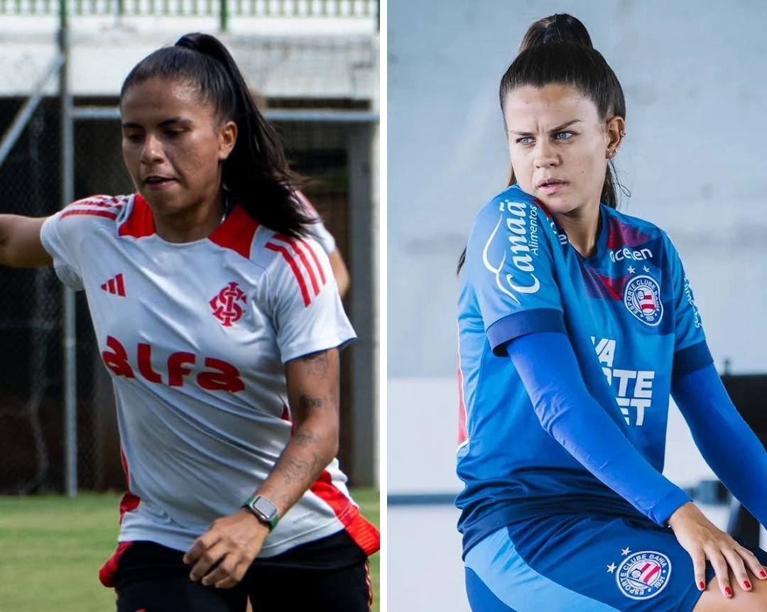 Inter e Bahia duelam na estreia do Brasileirão Feminino; veja prováveis escalações