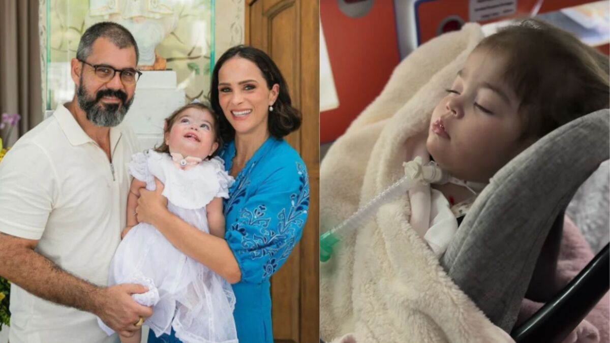 Filha caçula de Juliano Cazarré é internada novamente na UTI