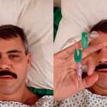Cirurgia Juliano Cazarré: ator dá as caras após procedimento e atualiza estado de saúde