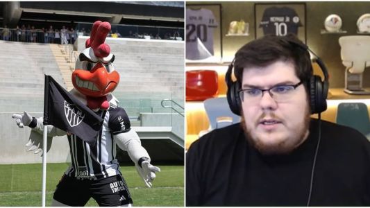 Cazé colocará cadeira da Arena MRV. estádio do Galo, em cenário