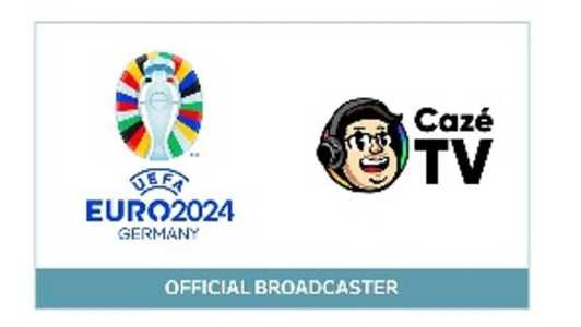 CazéTV transmitirá a Uefa Euro 2024
