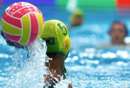 Time brasileiro em preparação para o Mundial de Esportes Aquáticos em Cingapura