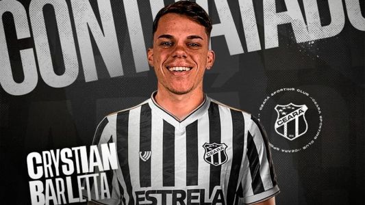Ceará anuncia a contratação de Chrystian Barletta, ex-Corinthians