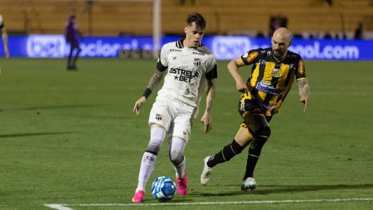 Ceará foi dominado pelo Novorizontino nesta segunda-feira, no interior paulista