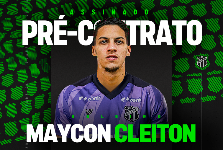 Ceará oficializa contratação de goleiro que pertence ao Vitória