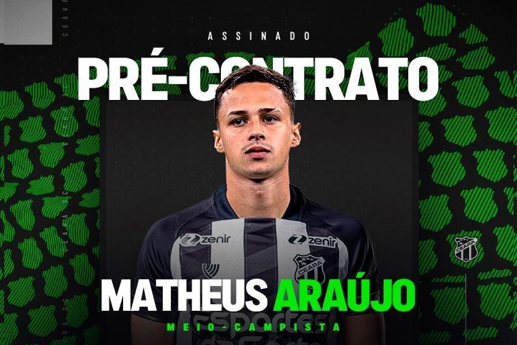 Meia deixa o Corinthians e assina contrato com o Ceará; saiba detalhes