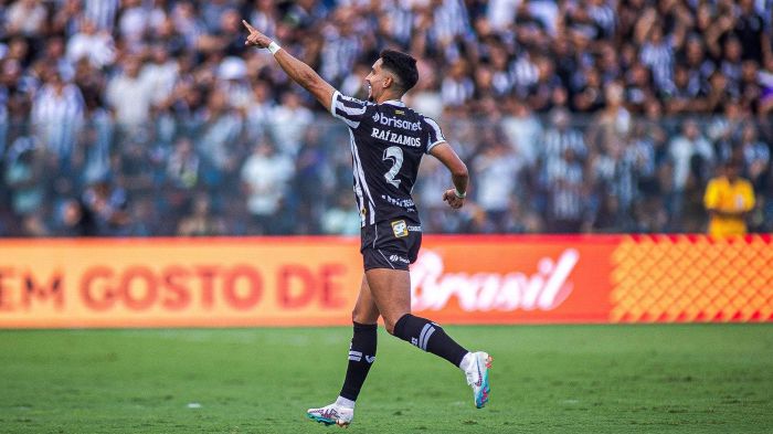 Raí Ramos comemora gol marcado neste sábado Raí Ramos comemora gol marcado neste sábado