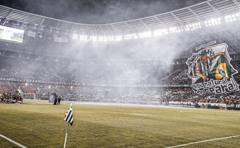 Recepção da torcida do Ceará no Castelão para o Brasileirão de 2025