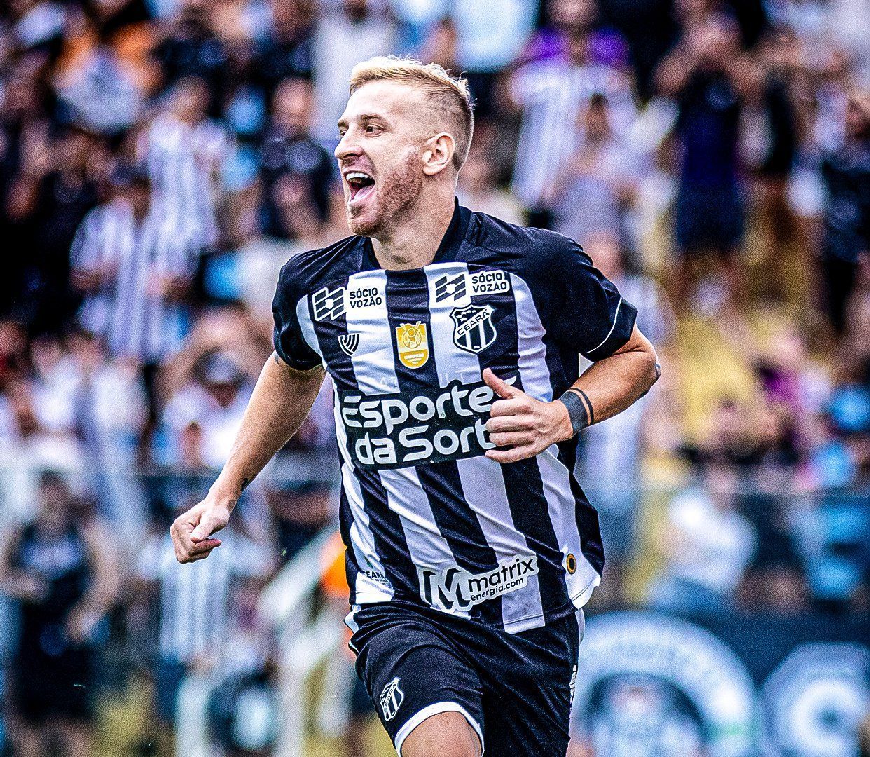 Ex-Corinthians marca, e Ceará vence o Tirol-CE na estreia do Cearense