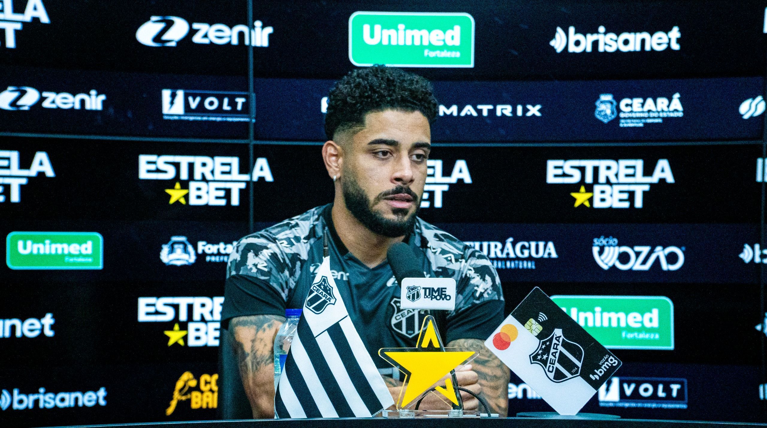 Matheus Bahia celebra bom momento no Ceará: 'É só o começo'
