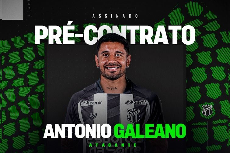 Ceará oficializa contratação de atacante paraguaio ex-São Paulo