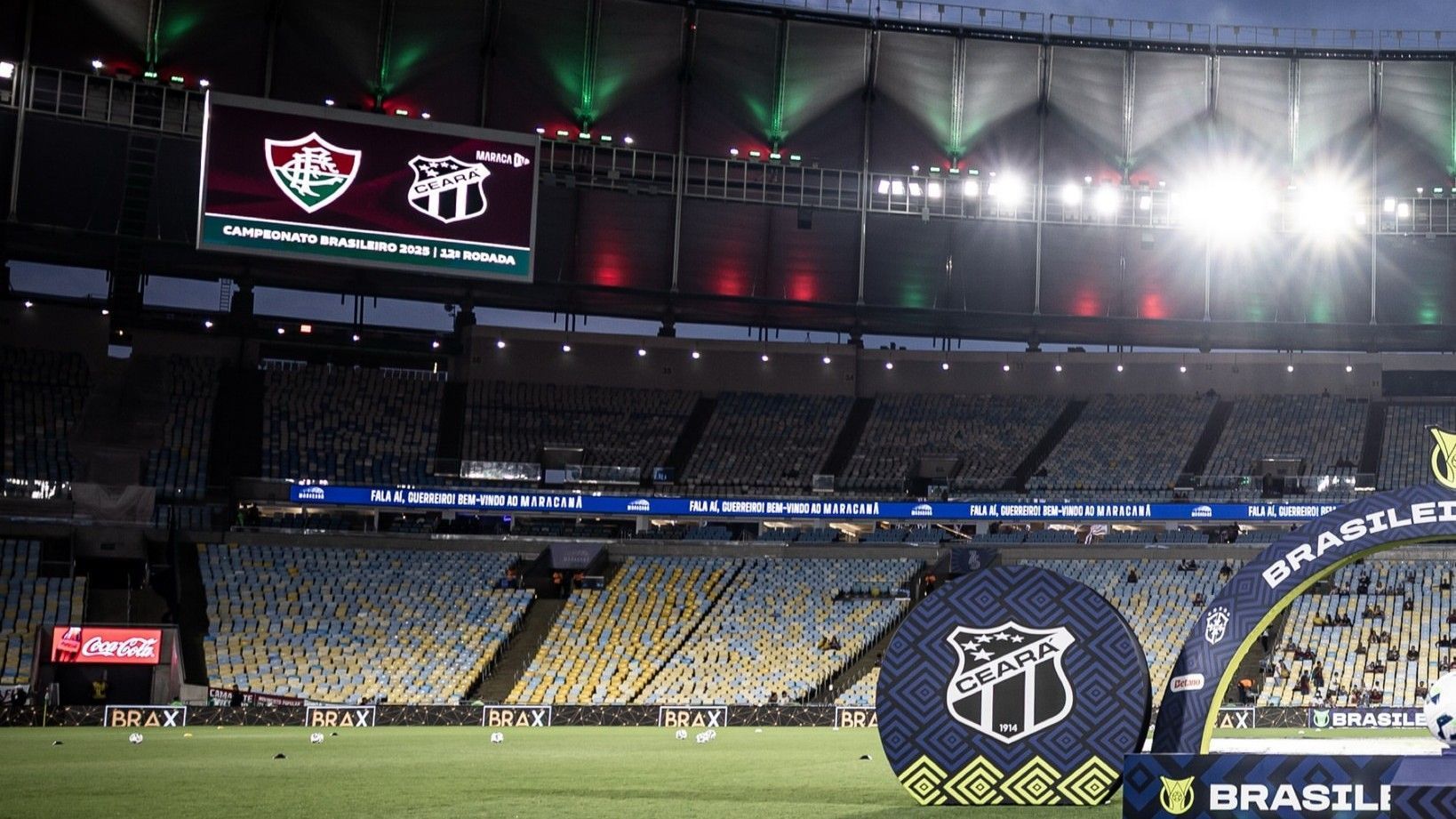Ceará cobra CBF e repudia árbitro após jogo atrasado contra Fluminense