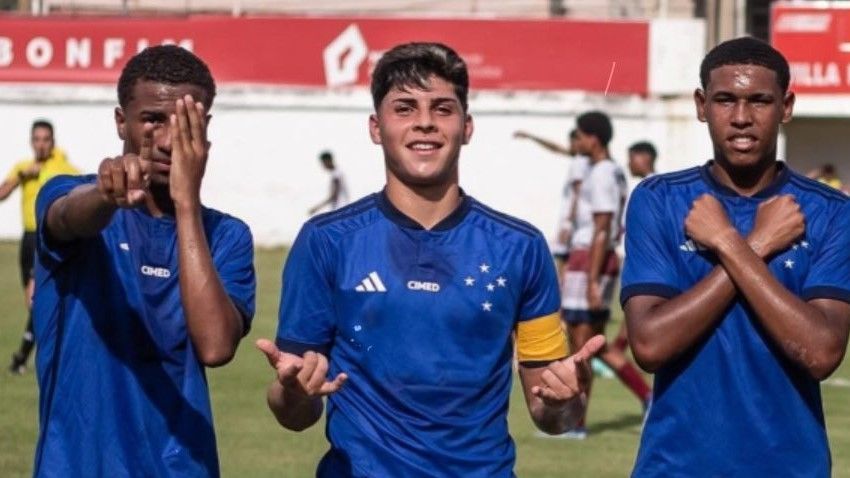 Cruzeiro aplica sonora goleada sobre Maranhão e avança à semi da Copa do Brasil Sub-17