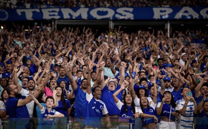 Torcida do Cruzeiro no Mineirão em 2025