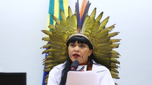 Célia Xakriabá é uma das parlamentares a reivindicar homenagem a Tibira do Maranhão