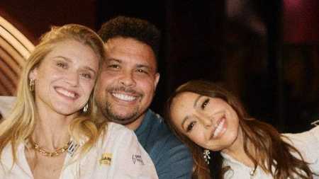 Celina (esq), Ronaldo (centro) e Sabrina (dir)