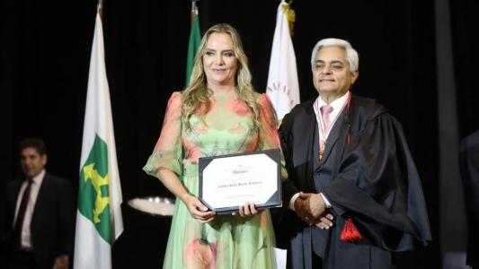 Celina Leão (PP) é a vice-governadora de Ibaneis Rocha (MDB); ela assume diante do afastamento determinado pelo ministro Alexandre de Moraes