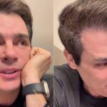 Vídeo: Celso Portiolli chora ao abraçar o pai que morreu há décadas; entenda