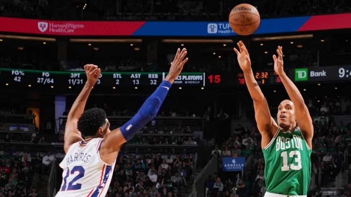Celtics atropelam Sixers no primeiro jogo de Embiid como MVP da NBA