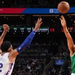 Celtics atropelam Sixers no primeiro jogo de Embiid como MVP da NBA