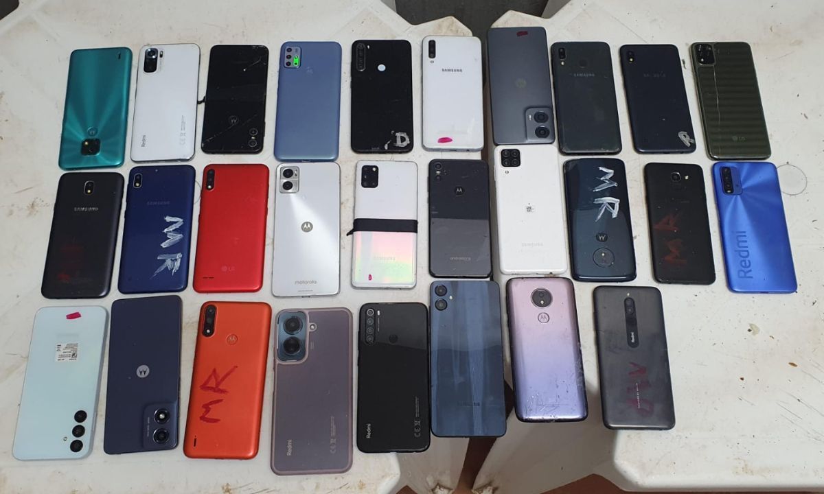 Drogas e celulares são apreendidos no Complexo Penitenciário de Juiz de Fora