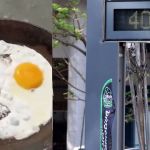 Vídeo: moradora de Cuiabá frita ovo na calçada após cidade registrar calor de 41 graus