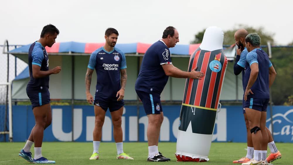 Com um gol em quatro jogos, Bahia tem dia de treinos com foco em finalizações