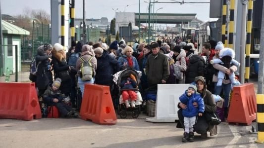 Cerca de 13 milhões de pessoas tiveram que deixar suas casas na Ucrânia