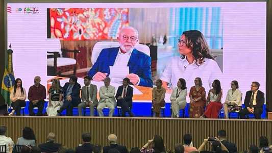 Cerimônia de 20 anos do Bolsa Família