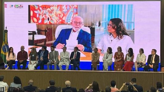 Cerimônia de 20 anos do Bolsa Família