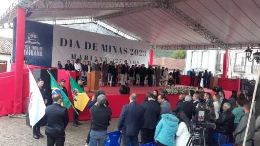 Cerimônia foi realizada pela Prefeitura de Mariana