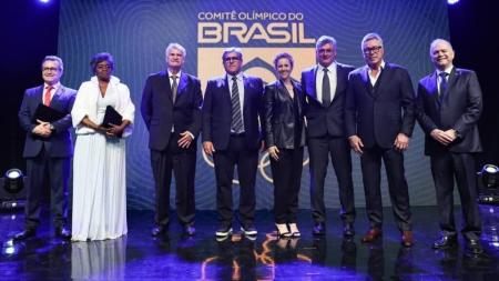 Cerimônia homenageou os sete novos integrantes, além de Zagallo, eleito em 2020