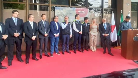 Cerimônia realizada na sede do MP reuniu Procurador-Geral do estado e Ministro de Minas e Energia