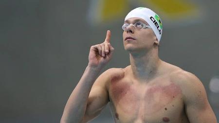 Cesar Cielo foi primeiro medalhista de ouro da natação brasileira