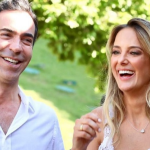 César Tralli e Ticiane Pinheiro roubam a cena cantando juntos no 'Altas Horas'