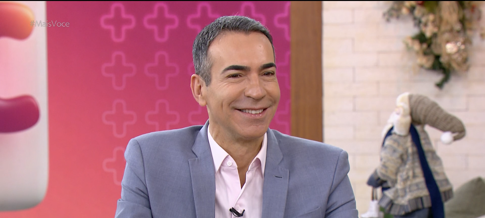 César Tralli revela planos para o futuro: 'Voltar a tocar bateria e montar uma banda'