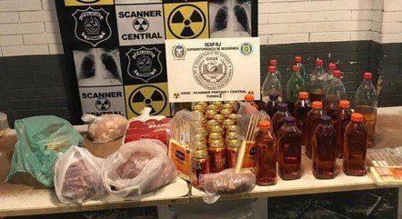 Então é Natal? Polícia apreende cesta com  bebidas, carne e queijo coalho em presídio