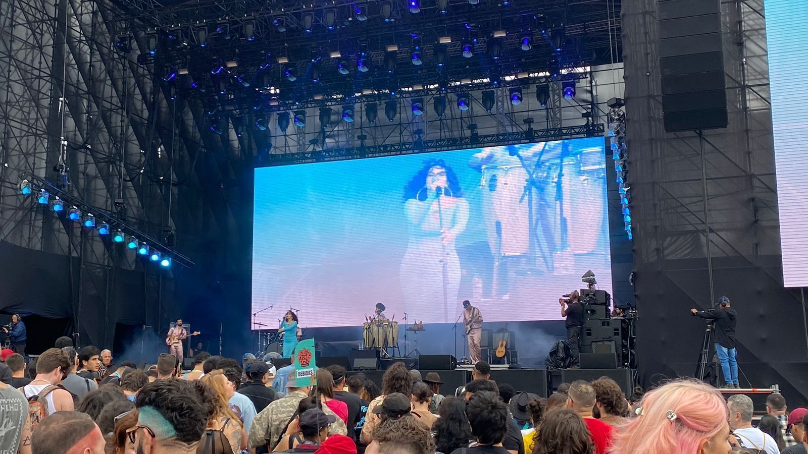 Lollapalooza: Céu cita prisão de suspeitos do caso Marielle