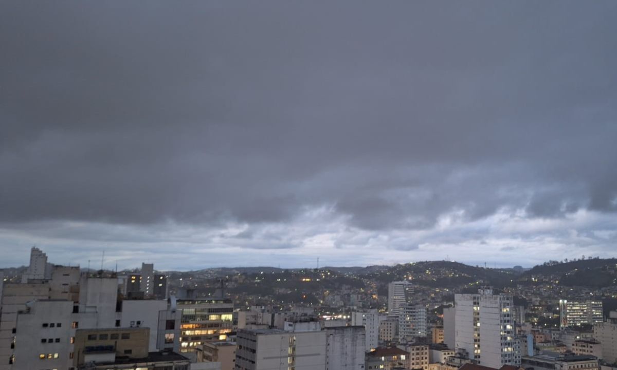 Fim de semana será de tempo instável em Juiz de Fora e na Zona da Mata