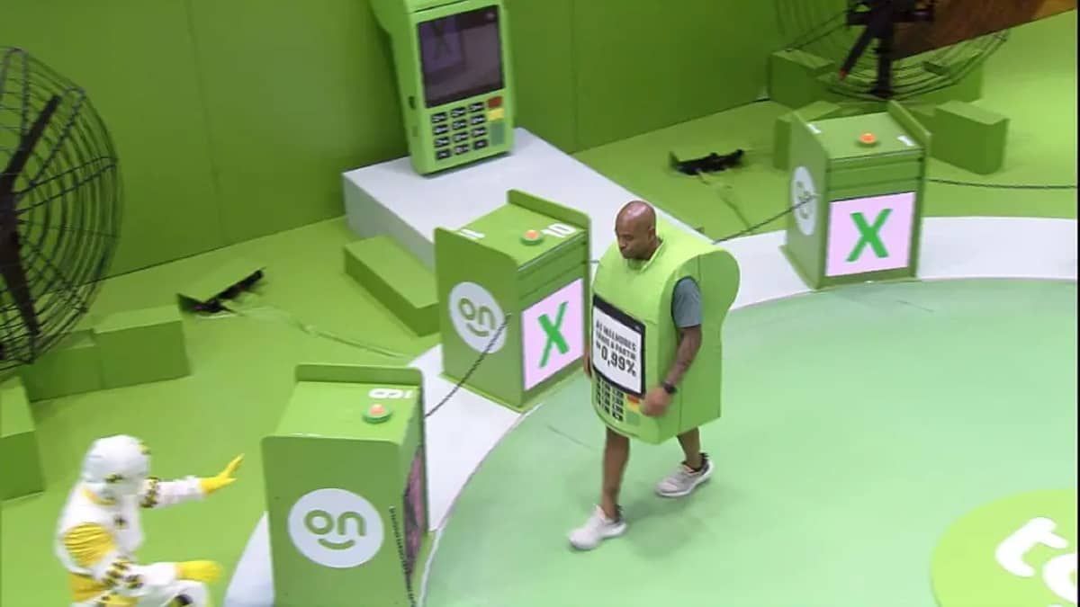 BBB 23: Cézar deixa a Prova do Líder após 15 horas de disputa