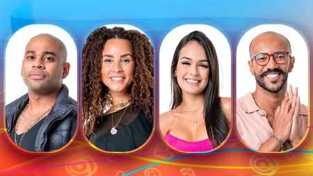 Cezar, Domitila, Larissa e Alface estão no paredão