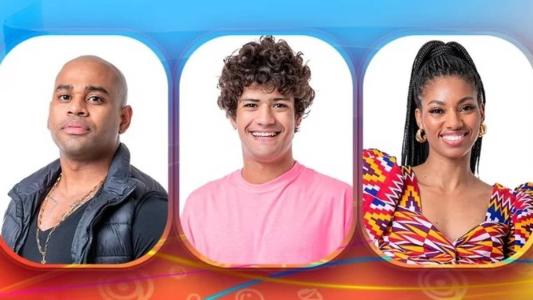 Cezar, Gabriel e Tina estão no paredão desta terça-feira