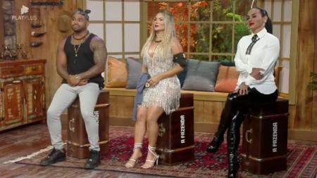 Cézar, Kally e Simioni se enfrentaram na Roça