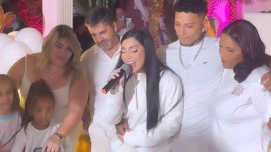 Chá de revelação de MC Mirella teve furto de decoração