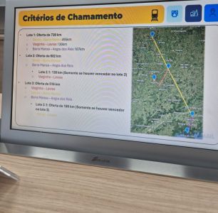 Os três lotes incluídos no projeto do governo Federal incluem Varginha