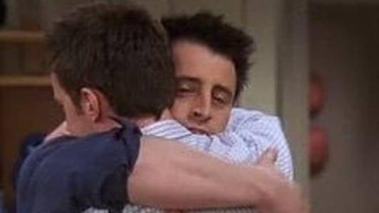 Chandler e Joey em 'Friends'
