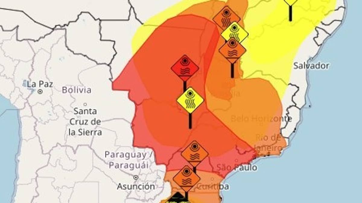 Mapa mostra estados do Brasil atingidos por onda de calor; veja a lista das 1.583 cidades 