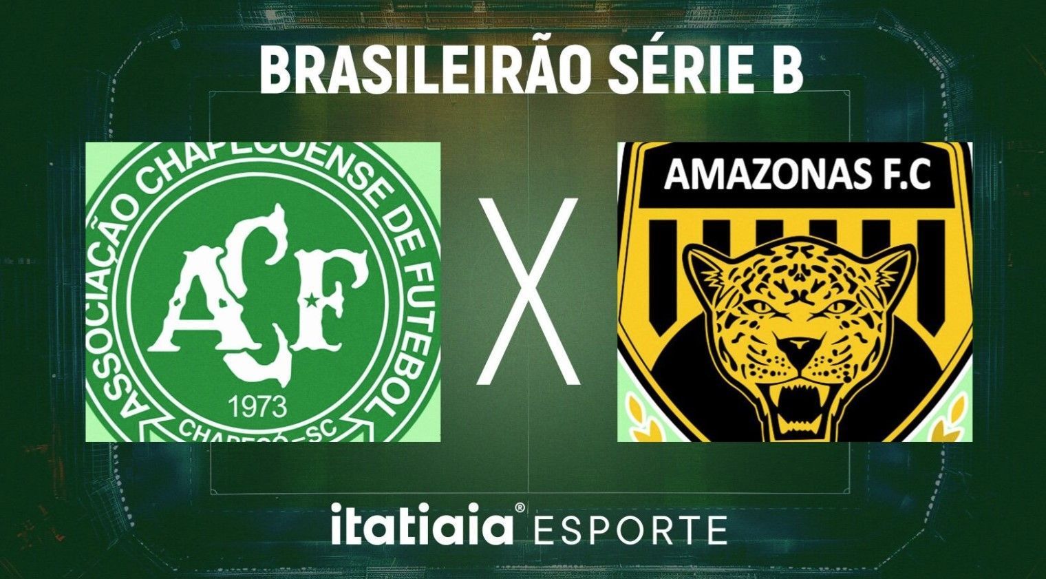 Horário e onde assistir ao vivo Chapecoense x Amazonas, pela Série B