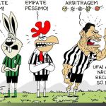 Charge do Duke: o empate entre Atlético e América no clássico mineiro